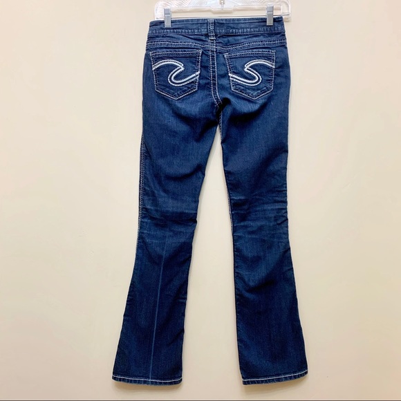 EUC Silver Frances 18” Bootcut Jeans Size 25/33 - Picture 6 of 10